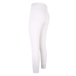 Pantalón de montar niño Euro-Star Evita FullGrip Blanco
