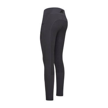 Leggings de equitación Euro-Star Livia FullGrip Periscopio Gris