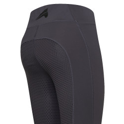 Leggings de equitación Euro-Star Livia FullGrip Periscopio Gris