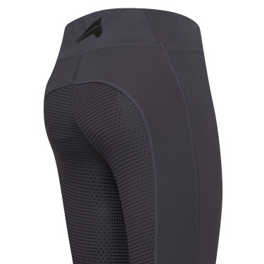 Leggings de equitación Euro-Star Livia FullGrip Periscopio Gris
