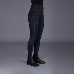 Euro-Star Dietse FullGrip Leggings de equitación para mujer Azul marino