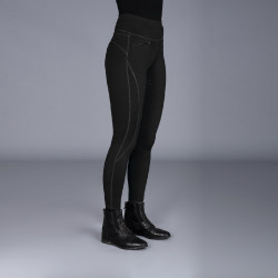 Euro-Star Dietse FullGrip Leggings de equitación para mujer Negro