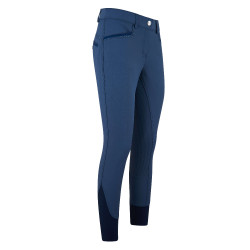 Pantalón de montar Euro-Star Carice FullGrip Azul noche