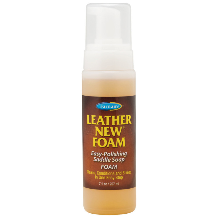 leather new foam - jabón espuma Farnam