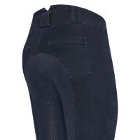 Pantalón de montar Euro-Star Slim Shape Denim FullGrip Denim azul oscuro Pantalón de montar Euro-Star Slim Shape Denim FullGrip Denim azul oscuro