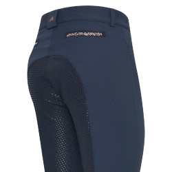 Pantalones de montar Euro-Star Arista Fashion Diamond FullGrip Azul marino