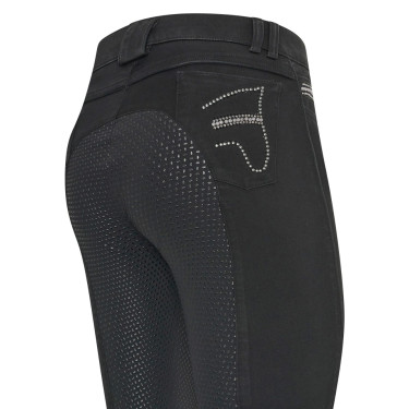 Pantalones de montar Euro-Star Indigo Diamond Den. Agarre completo Pantalones de montar Euro-Star Indigo Diamond Den. Agarre completo
