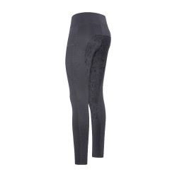 Euro-Star Dietse Winter FullGrip Leggings de equitación para niños Periscopio Gris