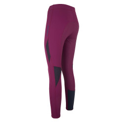 Pantalones de montar Euro-Star Athletics FullGrip Púrpura oscuro Violeta