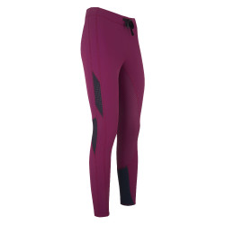 Pantalones de montar Euro-Star Athletics FullGrip Púrpura oscuro Violeta