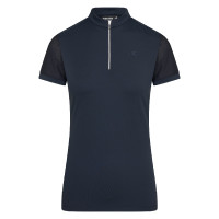 Top con media cremallera Valentina Euro-Star Azul marino