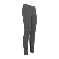 Pantalones de montar Euro-Star Arista Fashion Diamond FullGrip Periscopio Gris