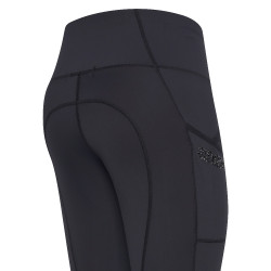 Leggings de equitación Euro-Star Breez Summer FullGrip Negro