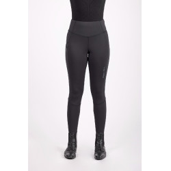 Leggings de equitación Euro-Star Breez Summer FullGrip Negro