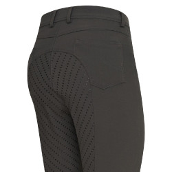 Pantalón de montar niño Euro-Star Evita FullGrip Tierra Gris