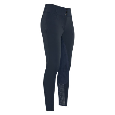 Pantalón Euro-Star Indigo de cintura alta completo Pantalón Euro-Star Indigo de cintura alta completo