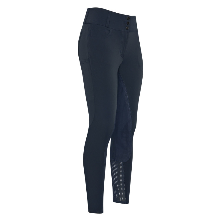 Pantalón Euro-Star Indigo de cintura alta completo Pantalón Euro-Star Indigo de cintura alta completo