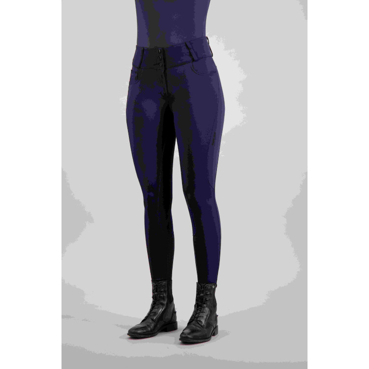 Pantalón Euro-Star Indigo de cintura alta completo Pantalón Euro-Star Indigo de cintura alta completo