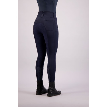 Pantalón Euro-Star Indigo de cintura alta completo Pantalón Euro-Star Indigo de cintura alta completo
