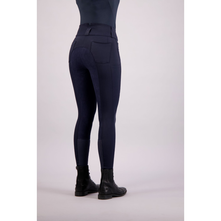 Pantalón Euro-Star Indigo de cintura alta completo Pantalón Euro-Star Indigo de cintura alta completo