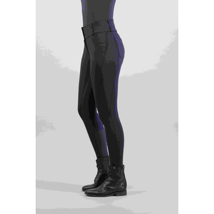 Pantalón Euro-Star Indigo de cintura alta completo Pantalón Euro-Star Indigo de cintura alta completo