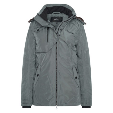 Chaqueta parka Euro-Star Lajana Castaño oscuro Azul