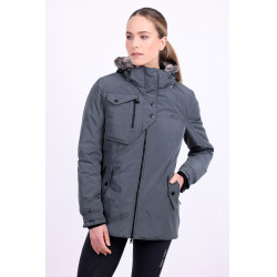 Chaqueta parka Euro-Star Lajana Castaño oscuro Azul
