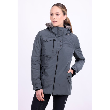Chaqueta parka Euro-Star Lajana Castaño oscuro Azul