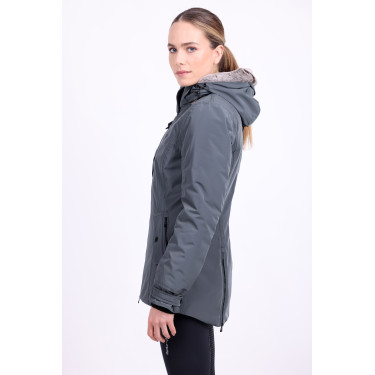 Chaqueta parka Euro-Star Lajana Castaño oscuro Azul