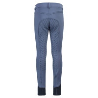 Pantalón de montar niño Euro-Star Xenia FullGrip Azul marino