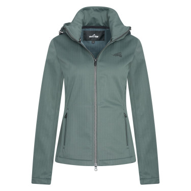 chaqueta técnica Euro-Star Felize Castaño oscuro Azul