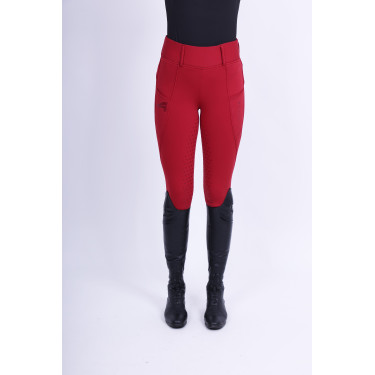 Leggings de equitación Euro-Star Don FullGrip Granada Rojo Leggings de equitación Euro-Star Don FullGrip Granada Rojo