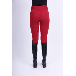 Leggings de equitación Euro-Star Don FullGrip Granada Rojo Leggings de equitación Euro-Star Don FullGrip Granada Rojo
