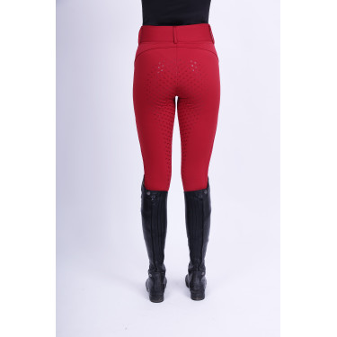 Leggings de equitación Euro-Star Don FullGrip Granada Rojo Leggings de equitación Euro-Star Don FullGrip Granada Rojo