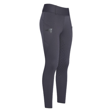 Euro-Star Don FullGrip Leggings de equitación para niños Periscopio Gris