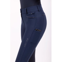 Pantalón de montar Euro-Star Arielle Thermaline FullGrip Marino Azul marino