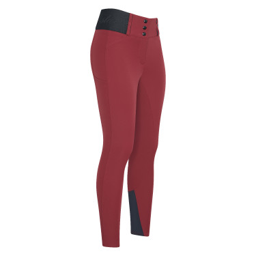 Leggings de equitación Euro-Star Athletic leanline FullGrip Granada Rojo Leggings de equitación Euro-Star Athletic leanline FullGrip Granada Rojo