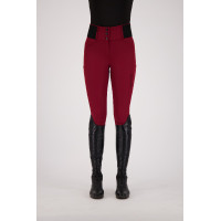 Leggings de equitación Euro-Star Athletic leanline FullGrip Granada Rojo