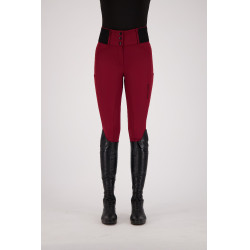 Leggings de equitación Euro-Star Athletic leanline FullGrip Granada Rojo Leggings de equitación Euro-Star Athletic leanline FullGrip Granada Rojo