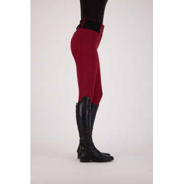 Leggings de equitación Euro-Star Athletic leanline FullGrip Granada Rojo Leggings de equitación Euro-Star Athletic leanline FullGrip Granada Rojo
