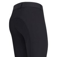 Pantalones de montar Euro-Star Airflow Fashion FullGrip Negro brillante