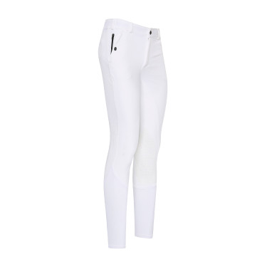 Pantalón de montar Euro-Star Marco KneeGrip Blanco