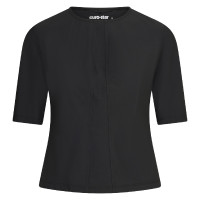 Camiseta de competición de malla flexible voladora Euro-Star Negro