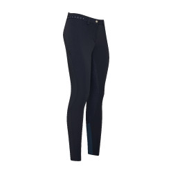 Pantalón Euro-Star Equitation Queen Diamond FullGrip Azul marino