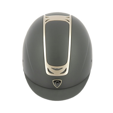 Casco Equitheme Pepit Negro / oro rosa Casco Equitheme Pepit Negro / oro rosa