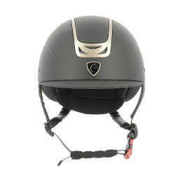 Casco Equitheme Pepit Negro / oro rosa Casco Equitheme Pepit Negro / oro rosa