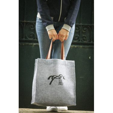 Bolsa Pénélope Feutre Gris / negro