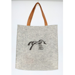 Bolsa Pénélope Feutre Gris / negro