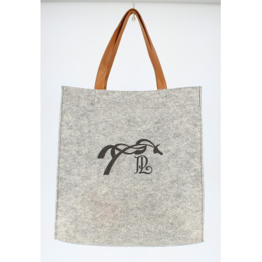 Bolsa Pénélope Feutre Gris / negro