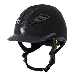 Casco BACK ON TRACK® EQ3 Lynx "Microfibre/Sand" Negro